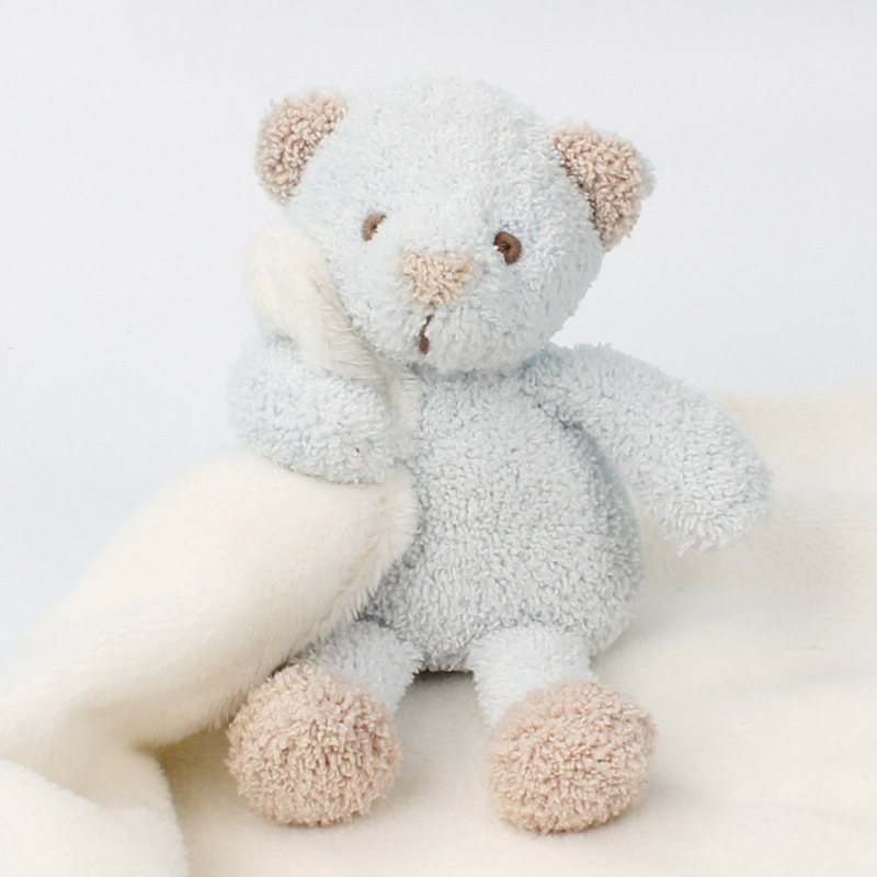 Home Security Movie - Adorable ours en peluche bleu clair,