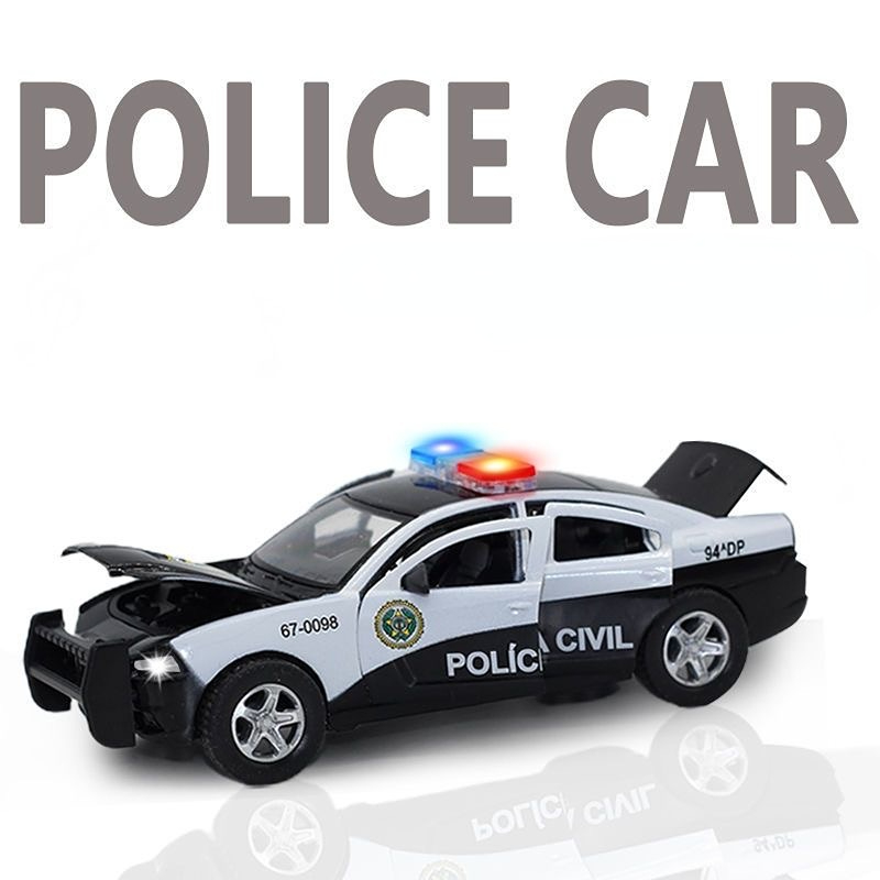 Home Security Police - Voitures de police Charger en alliage