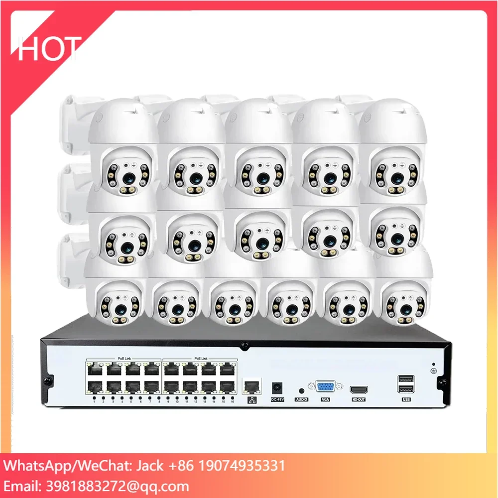 Home Security And Camera Systems - Kit caméra CCTV filaire Colorvu NVR