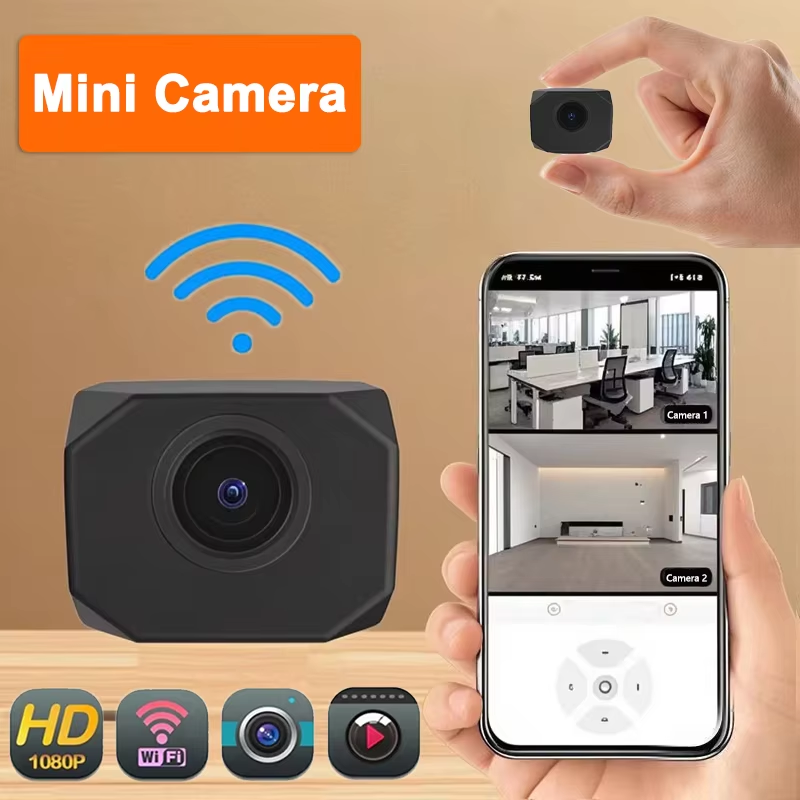 Home Security Electronics - Caméra de sécurité WiFi HD 4K