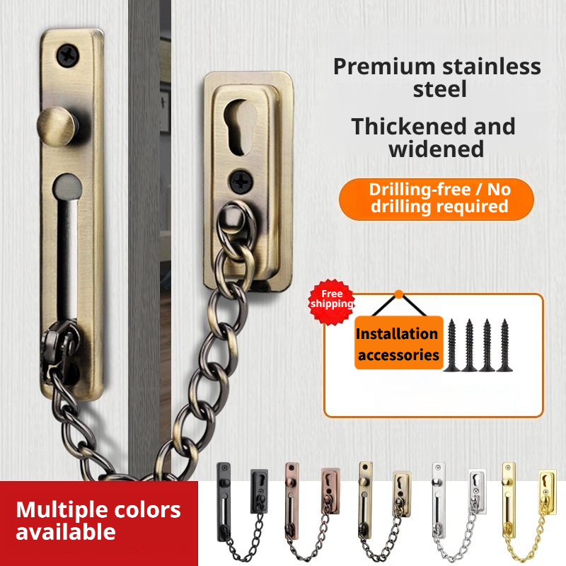 Door Chain Guard - Chaîne de porte anti-effraction en acier