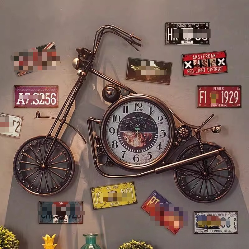 Home Security Number - Horloge Murale de Sécurité Premium avec