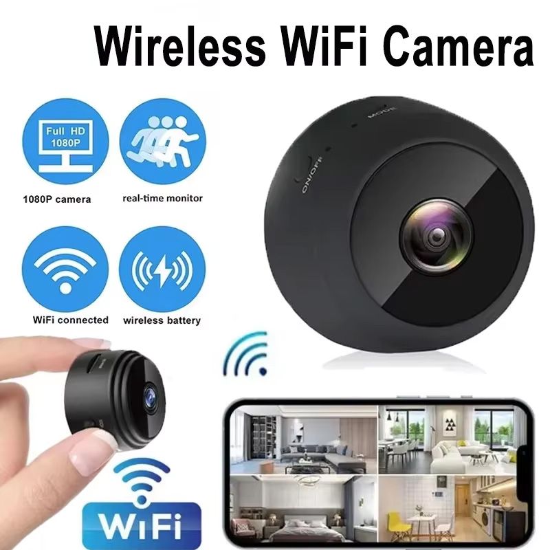 Home Security Electronics - Nouveau A9 caméra Wifi 1080p HD