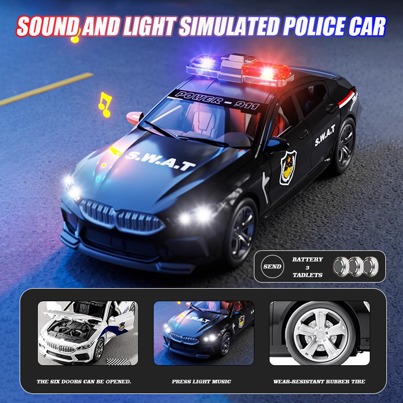 Home Security Police - Modèle de voiture de police BMW