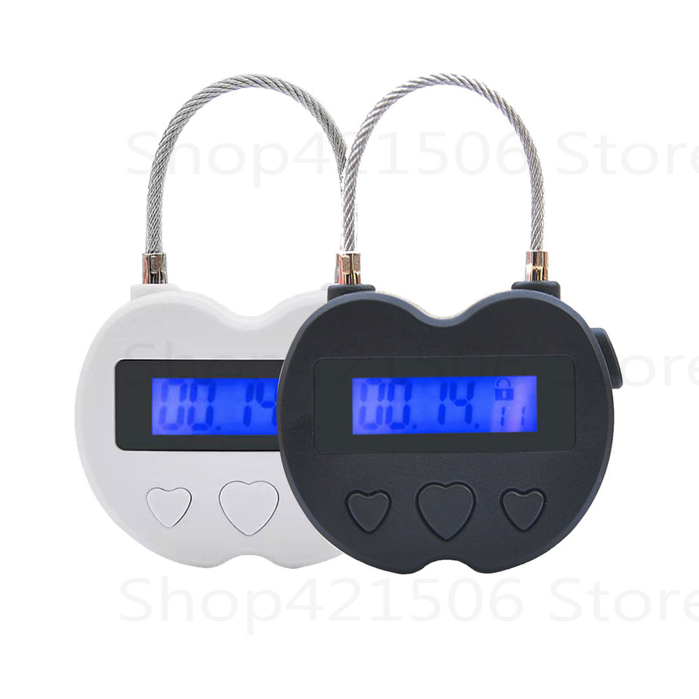 Home Security Electronics - Verrouillage temporel intelligent avec écran LCD,