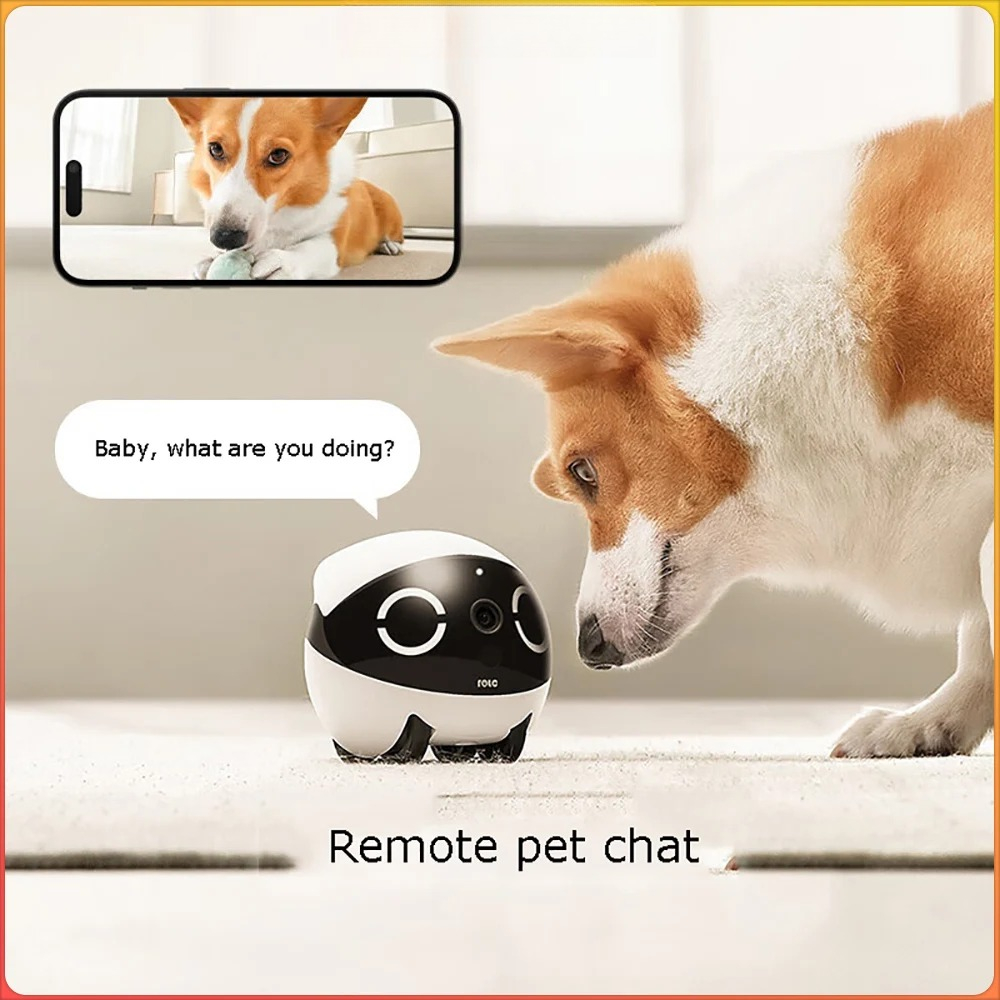 Home Security Robot - Robot Compagnon Mini pour Animaux de