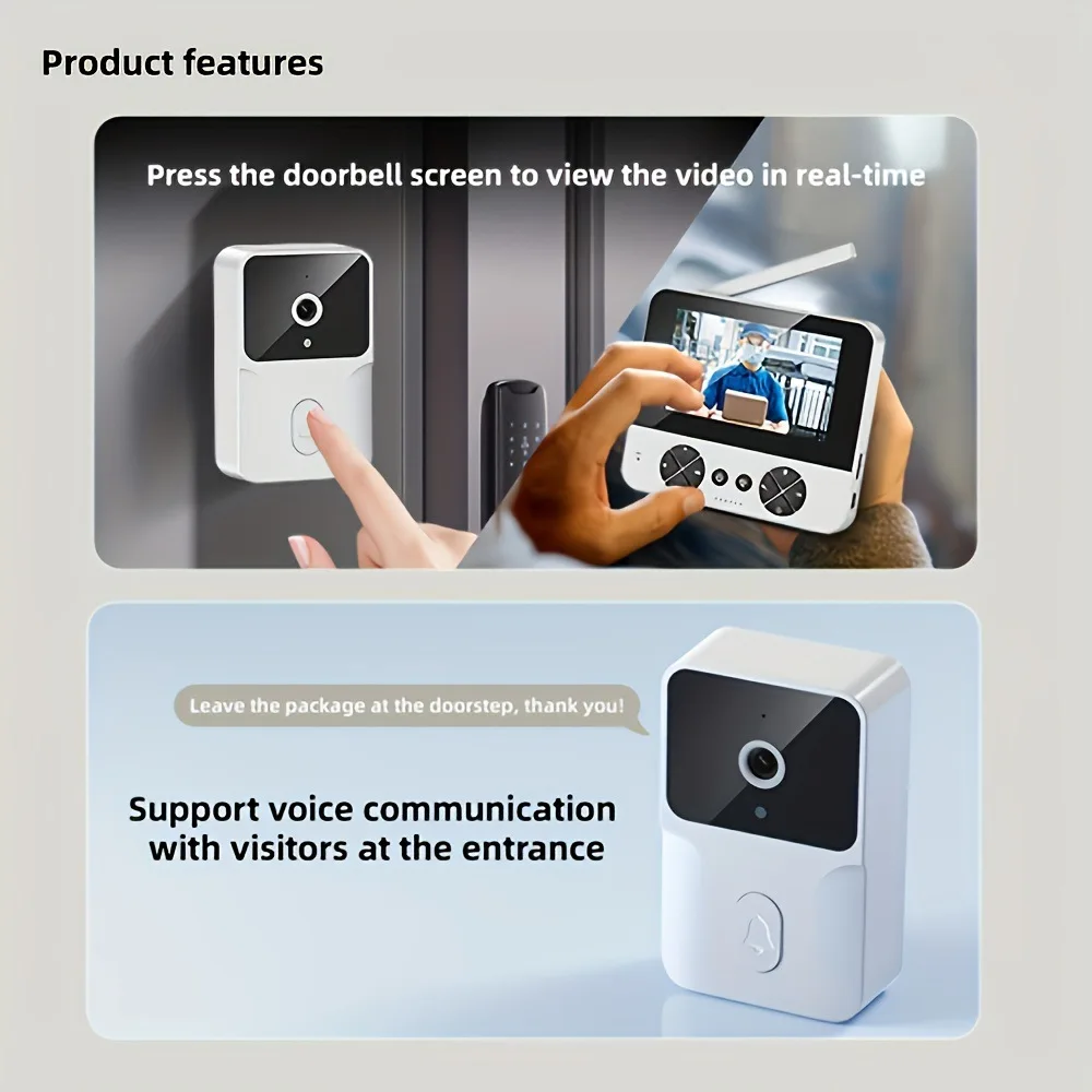 Sonnette connectée intelligent - Home Security Ring Camera avis et prix