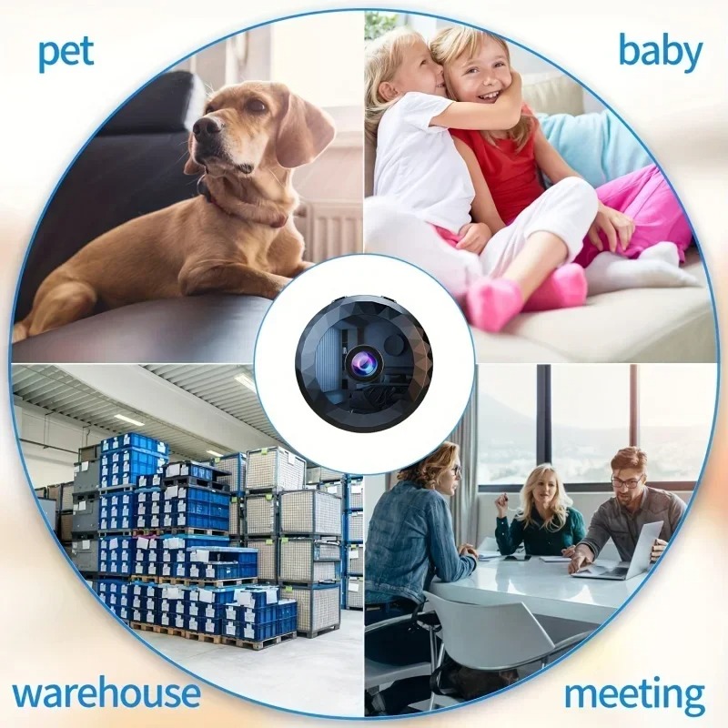 Mini caméra WiFi 4K, caméra de - Home Security Ai avis et prix