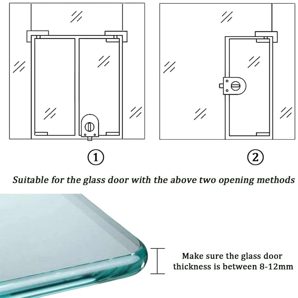 Loquet de porte antivol de séc - Home Security Locks For Doors avis et prix