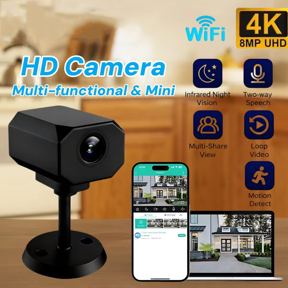 Caméra de sécurité WiFi HD 4K  - Home Security Electronics avis et prix
