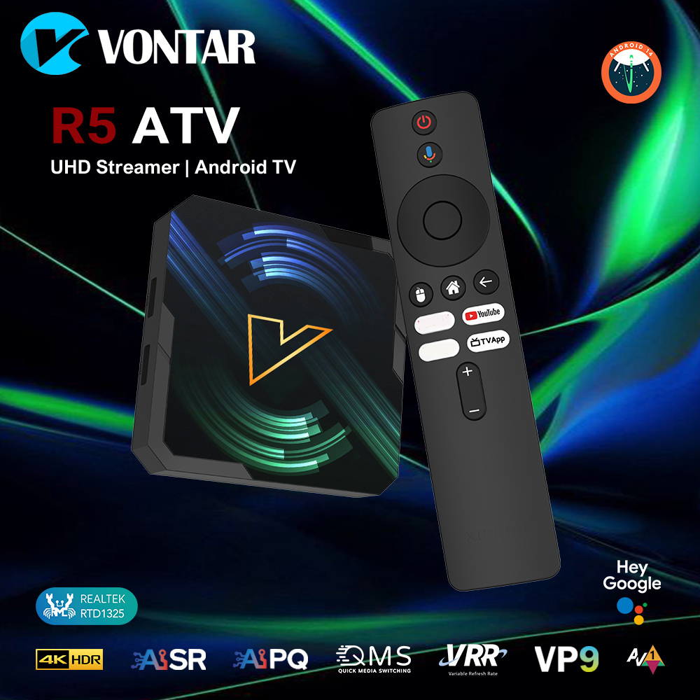 VONTAR R5 ATV Android14 TV Box - Home Security Ai avis et prix