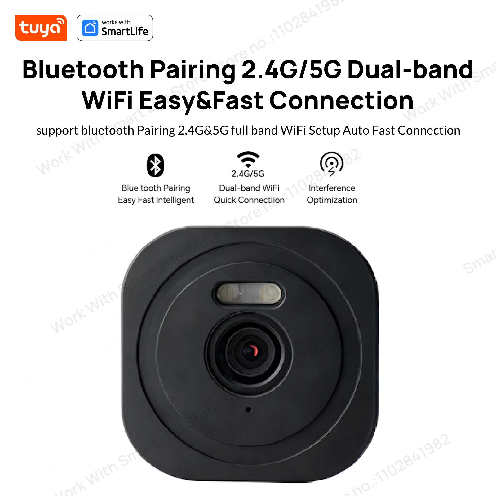 Caméra de fenêtre Tuya 3MP 2K, - Home Security Robot avis et prix