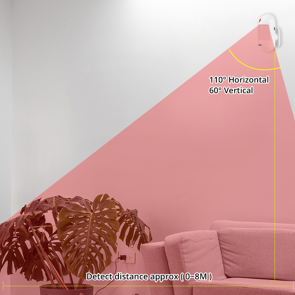 KERUI capteur de mouvement PIR - Home Security Battery avis et prix