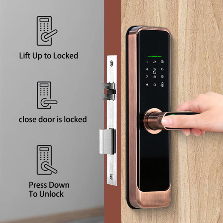 Serrure de porte intelligente  - Home Security Electronics avis et prix