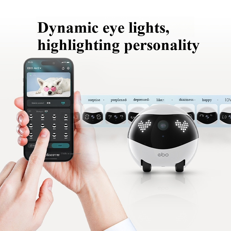 Enabot EBO Caméra Intérieure A - Home Security Robot avis et prix