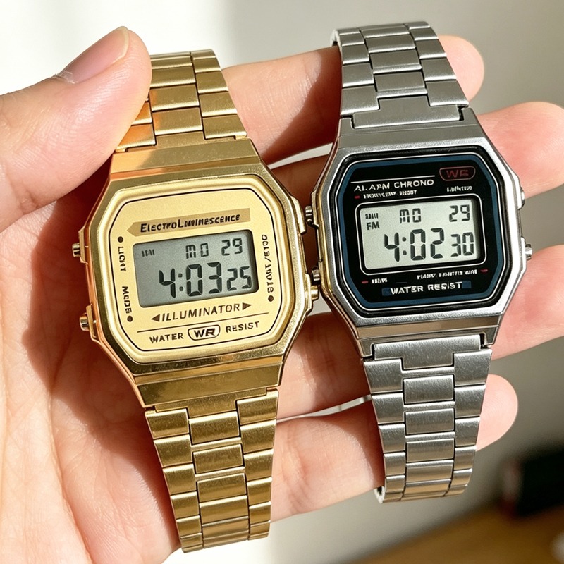 Montre à bracelet F91W, étanch - Home Security Electronics avis et prix