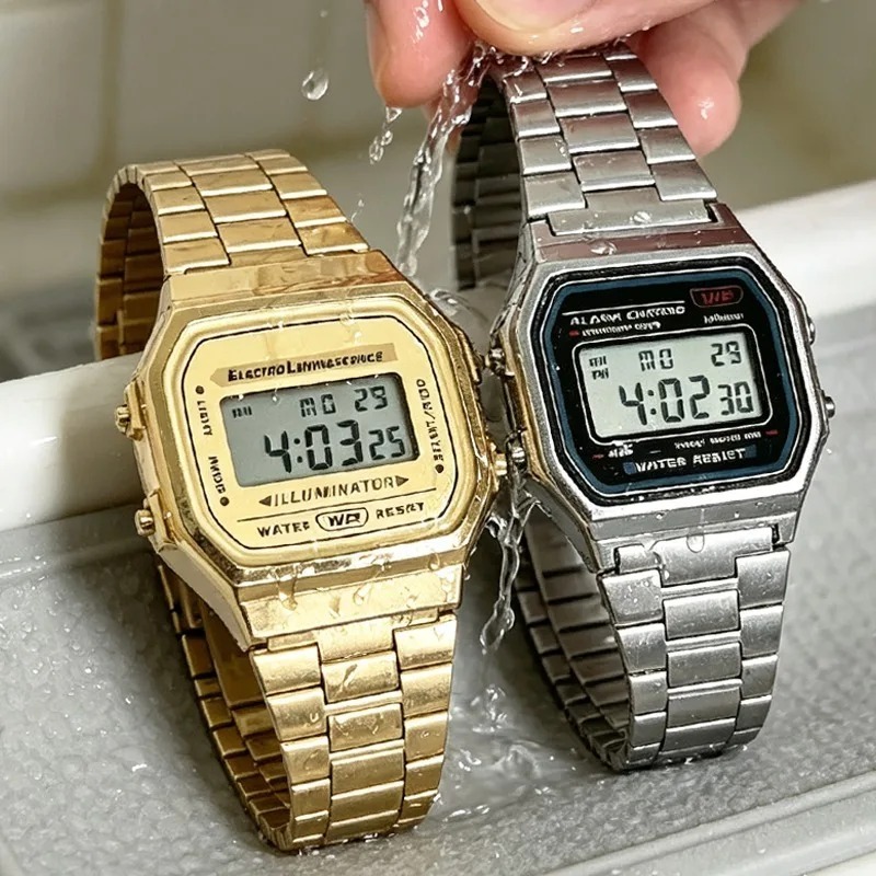 Montre à bracelet F91W, étanch - Home Security Electronics avis et prix