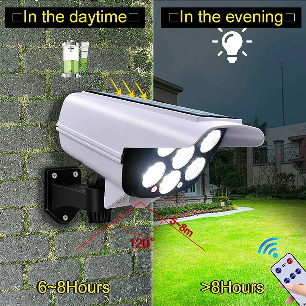 Lumière solaire extérieure cap - Home Security Battery avis et prix