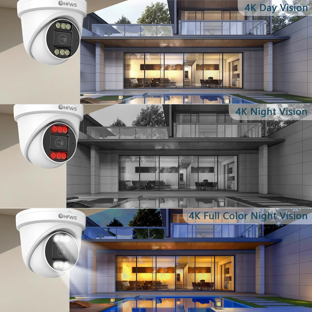 Caméra IP PoE OEM 8MP 4K 25FPS - Home Security And Camera Systems avis et prix