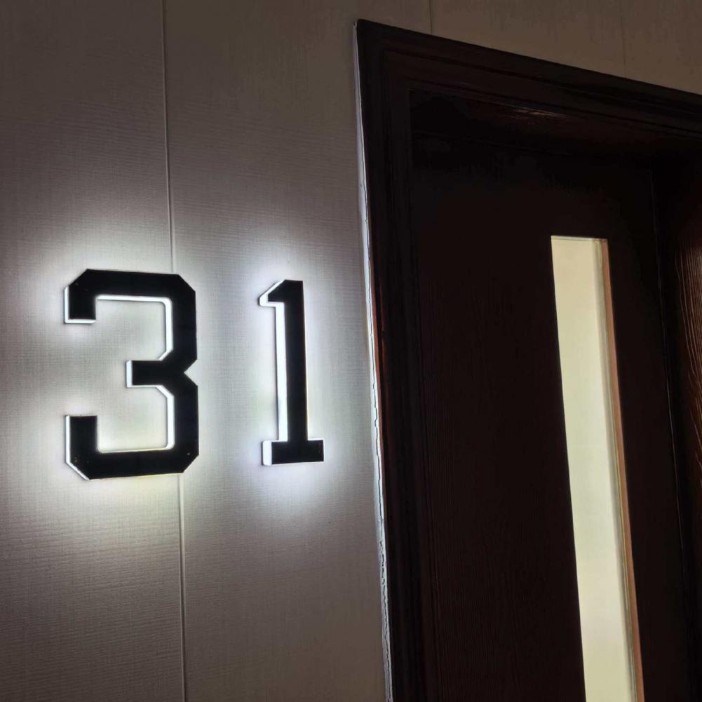 Plaque de numéro de maison à é - Home Security Number avis et prix