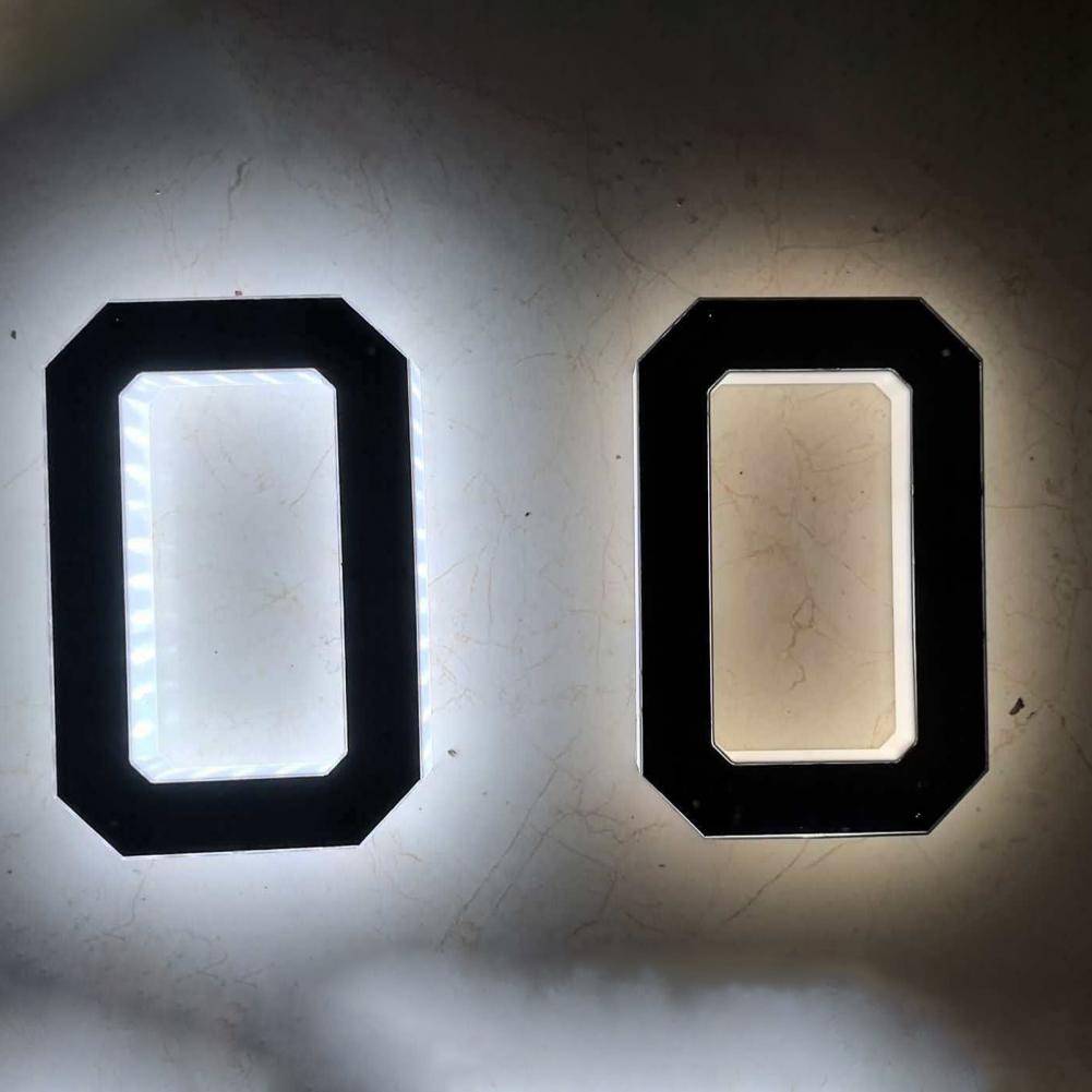 Plaque de numéro de maison à é - Home Security Number avis et prix