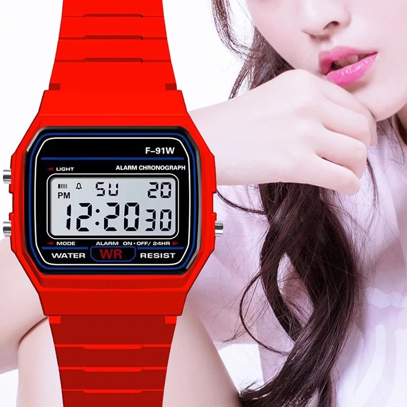Montres numériques LED sportiv - Home Security Electronics avis et prix