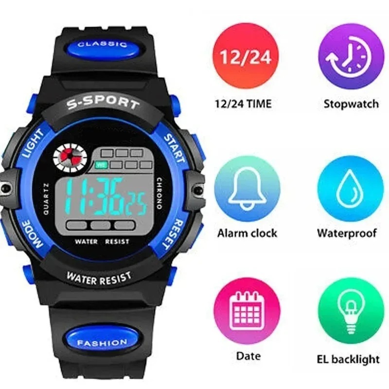 Montre électronique pour enfan - Home Security Electronics avis et prix