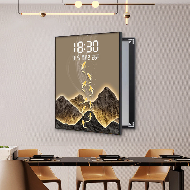 xx- Horloge murale lumineuse à - Home Security Number avis et prix
