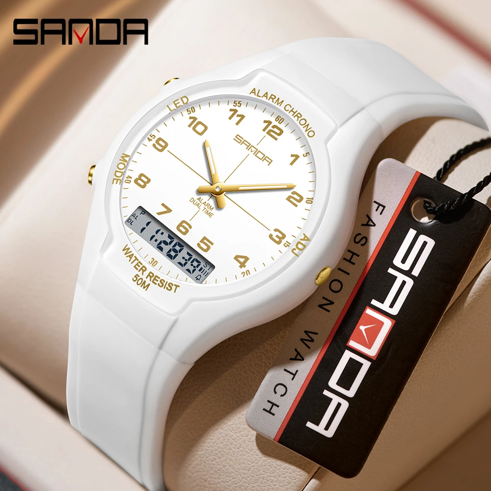 Montre à quartz SANDA 6320, no - Home Security Electronics avis et prix