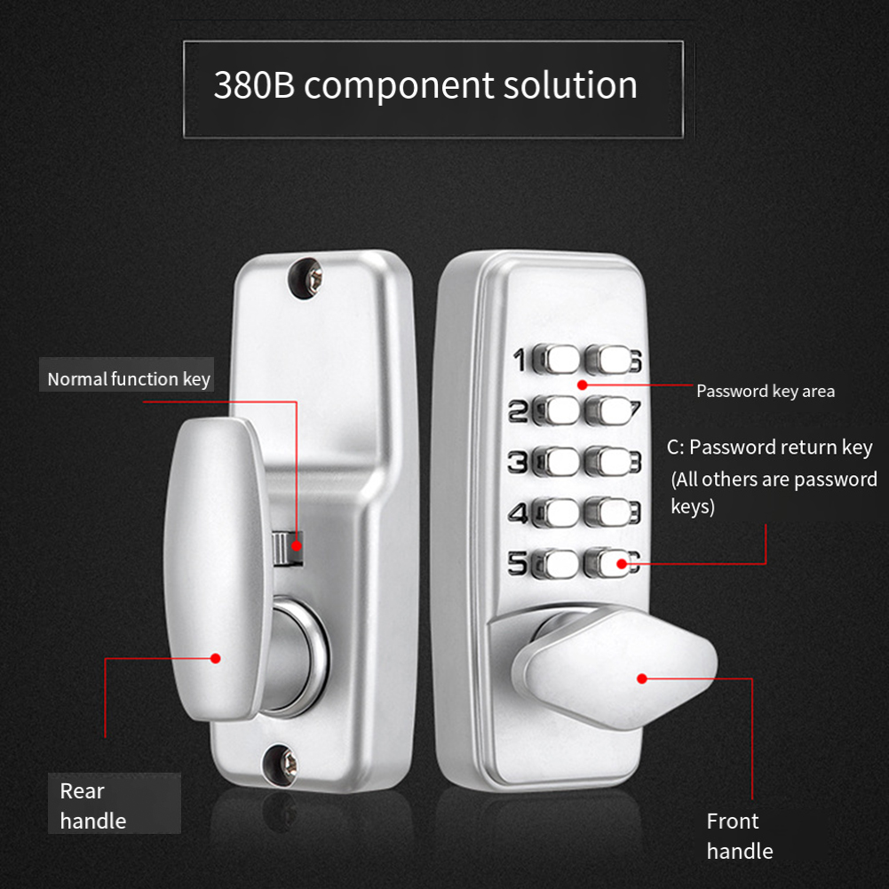 Serrure à combinaison mécaniqu - Home Security Number avis et prix